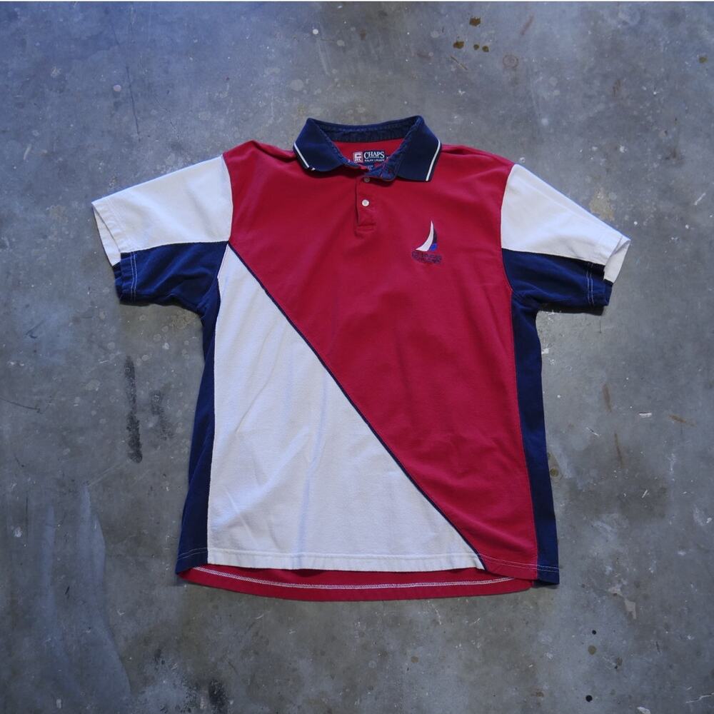 Vintage 90s Chaps x Ralph Lauren Polo Coastal Marine Mens Size XL